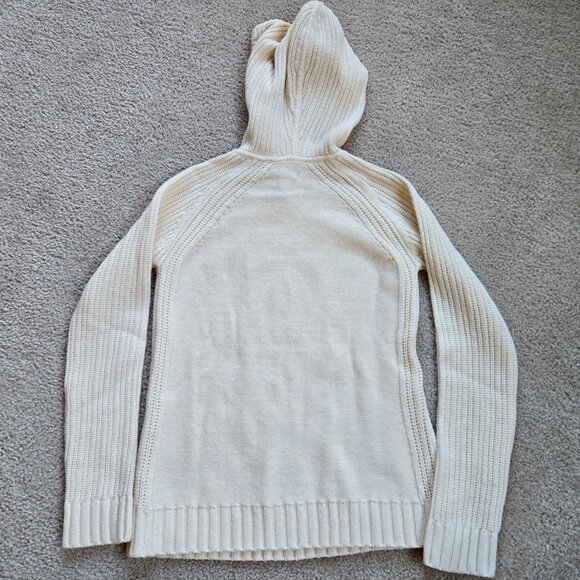 NWOT 100% Merino Hoodie Aran Design Celtic - Picture 6 of 7